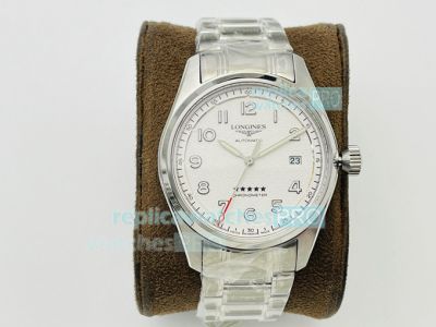 Longines Spirit Automatic 40MM Stainless Steel White Dial Swiss Replica Watch